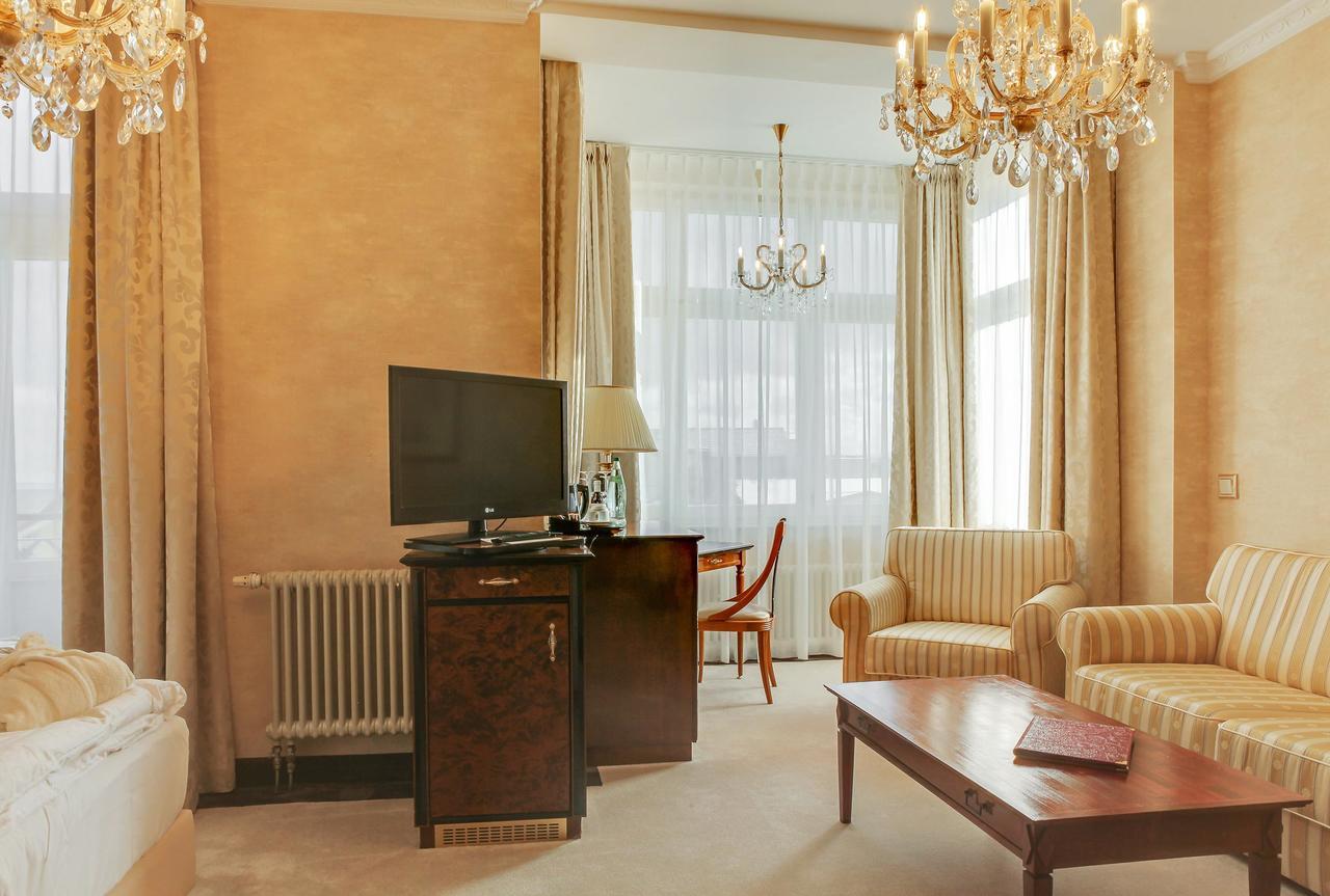 Seetelhotel Ahlbecker Hof Heringsdorf Zewnętrze zdjęcie A suite at the hotel