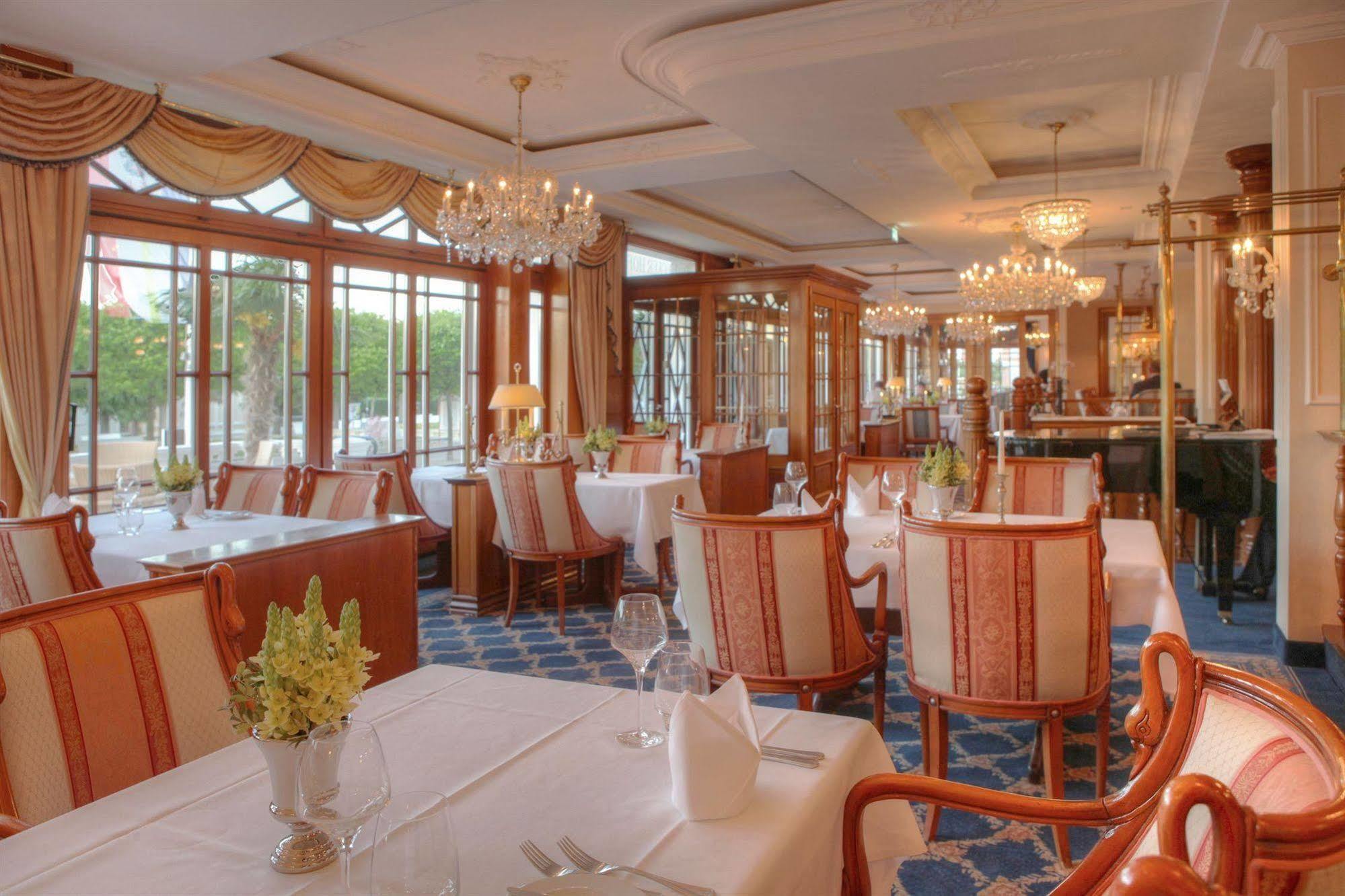 Seetelhotel Ahlbecker Hof Heringsdorf Zewnętrze zdjęcie The restaurant