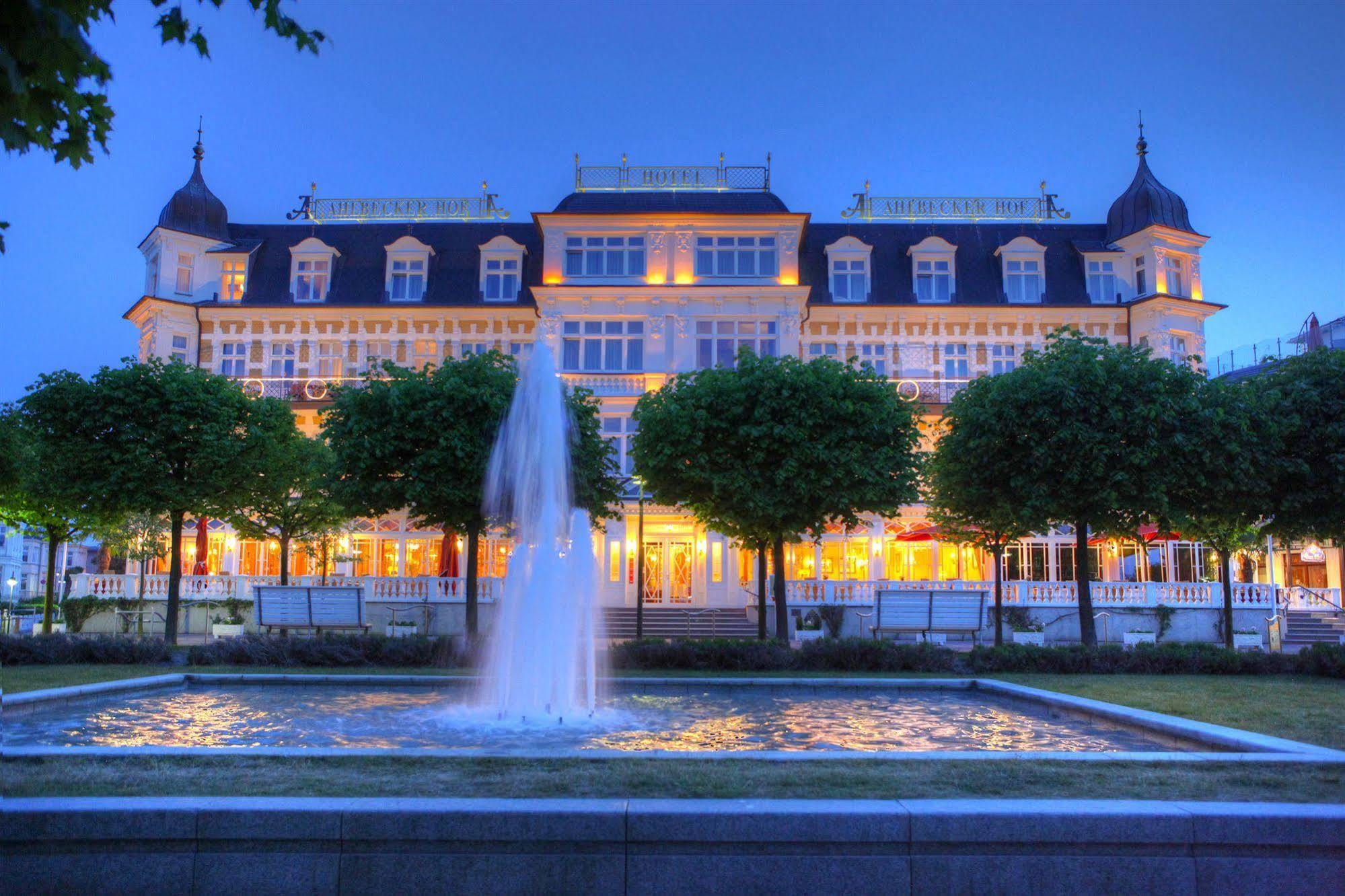 Seetelhotel Ahlbecker Hof Heringsdorf Zewnętrze zdjęcie Grand Hotel