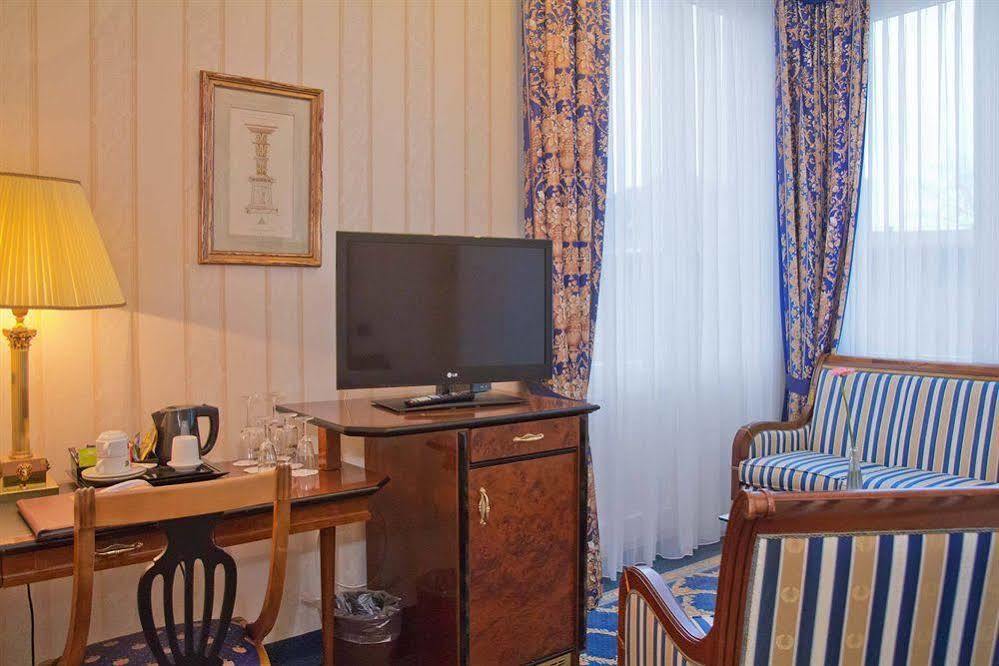 Seetelhotel Ahlbecker Hof Heringsdorf Zewnętrze zdjęcie A room at the hotel